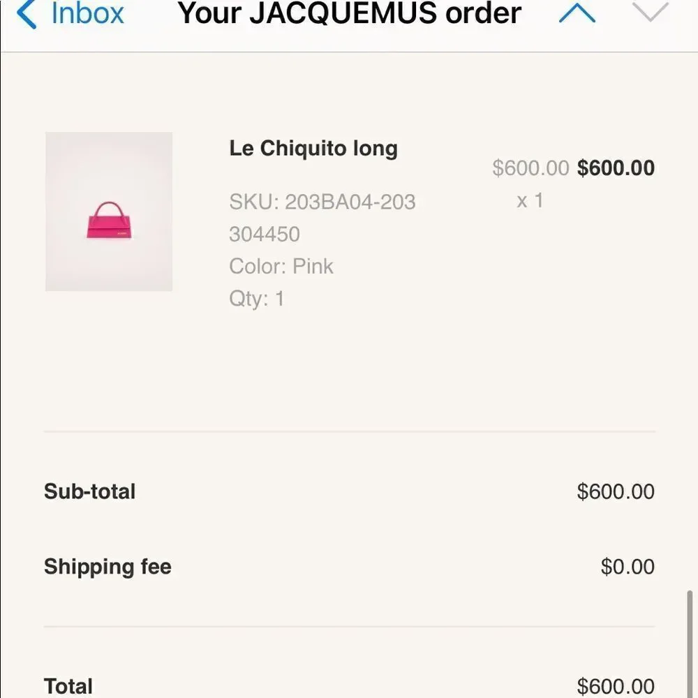 Jacquemus top handle bag - worn a few times- doesn’t come with tag